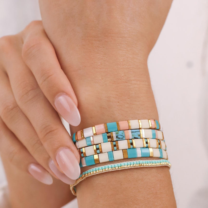 Set Aurora - Pulseras miyuki