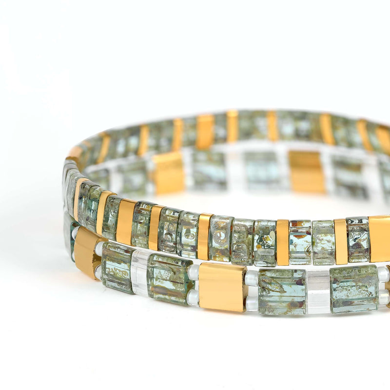 Set Elna - Pulseras Miyuki