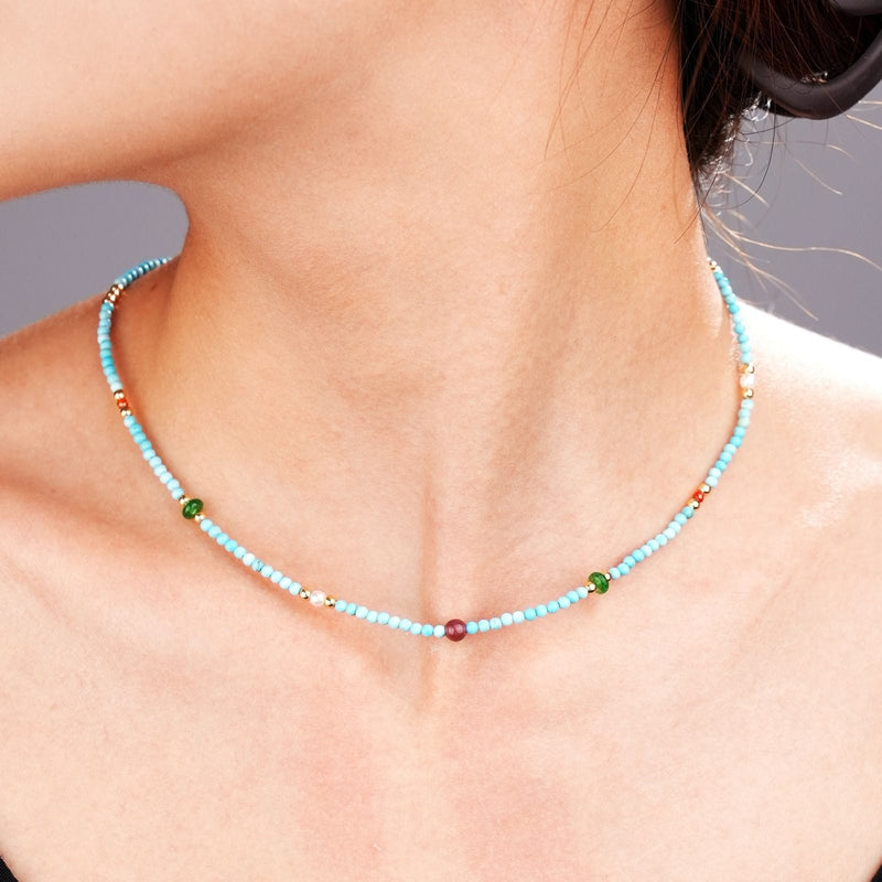 Calla - Collar de piedras