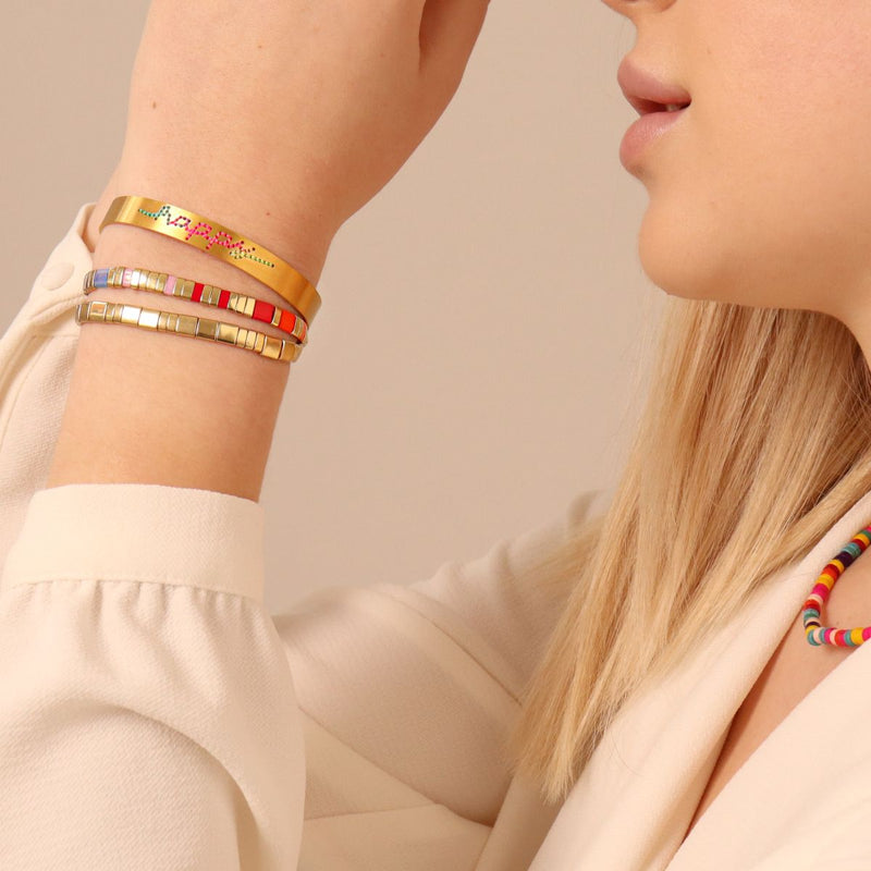 Happy - Pulseira Jonc
