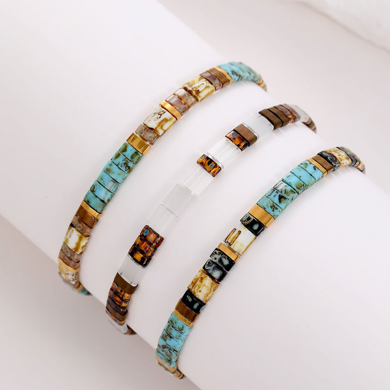 Set Jeanne - Pulseiras de pérolas