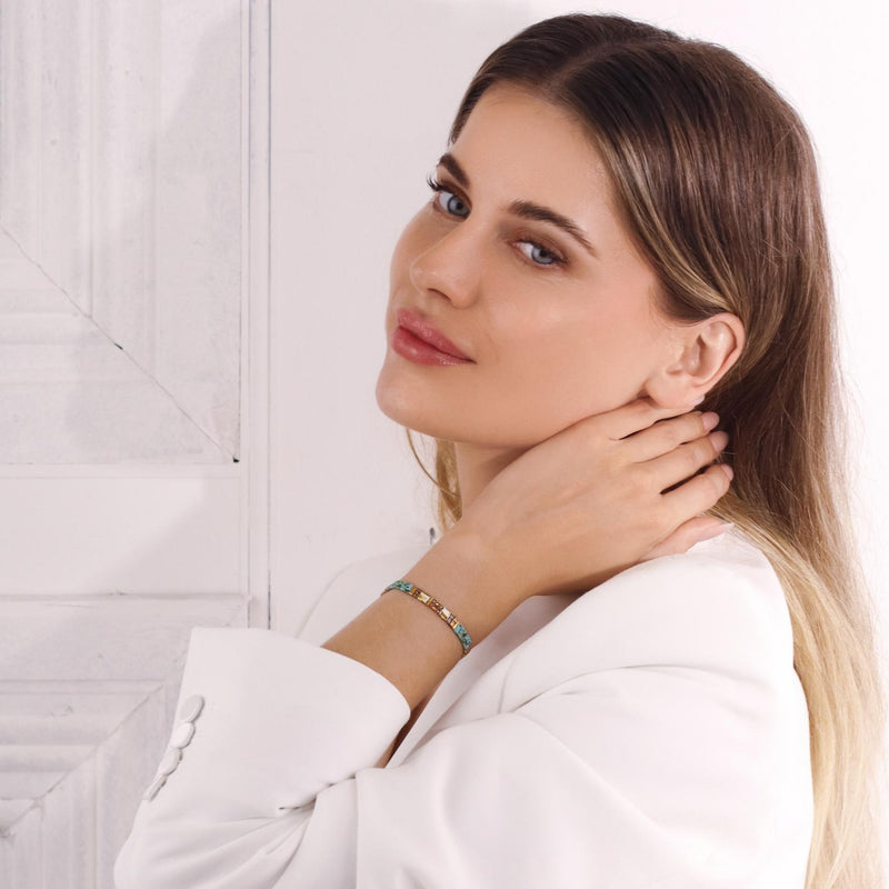 Set Jeanne - Pulseiras de pérolas