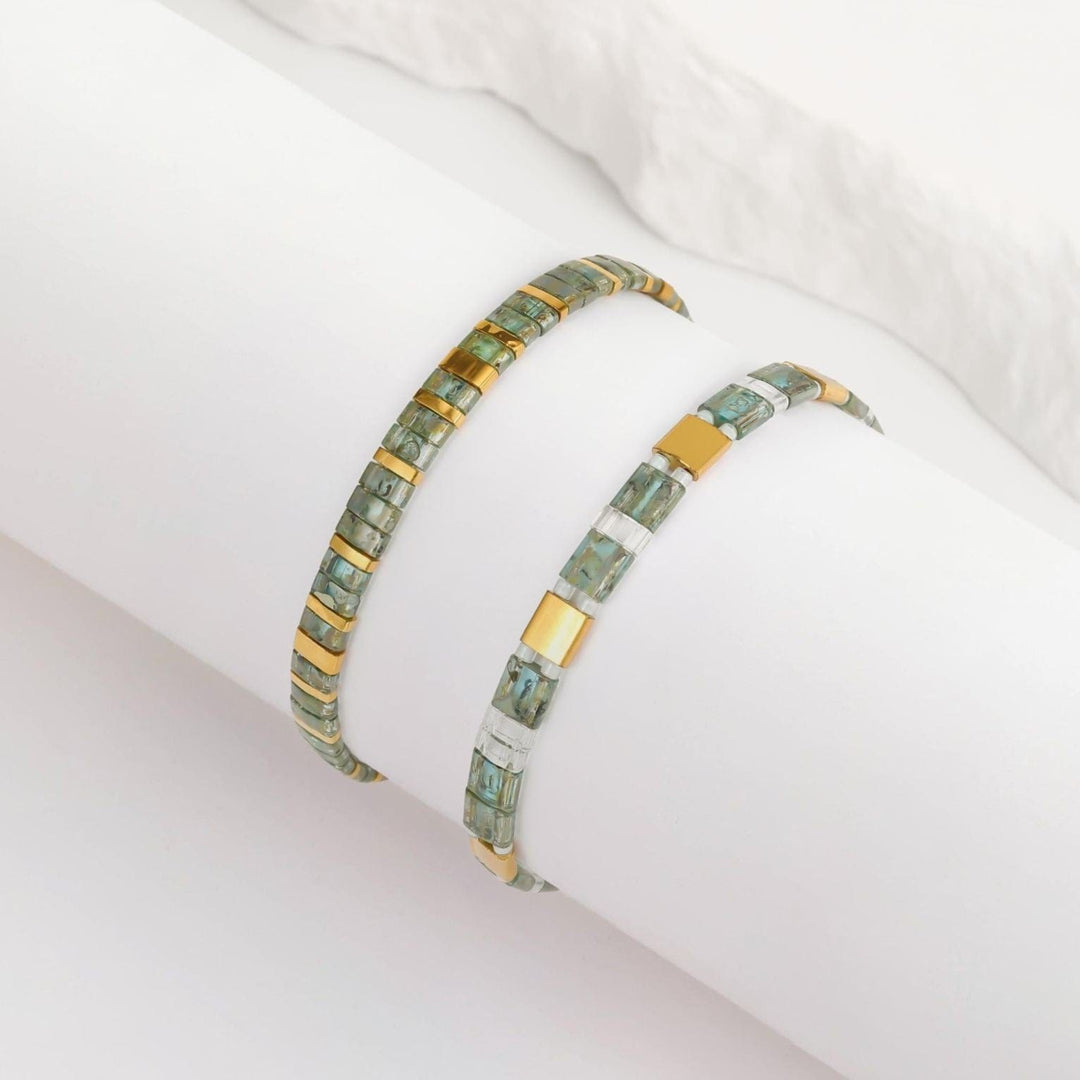 Parure Elna - Bracelet de perles