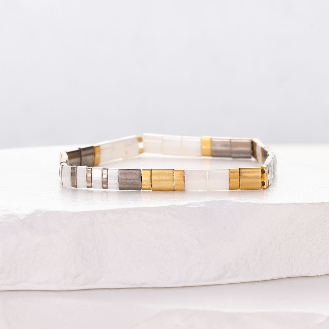 bracelet perle plate japonaise