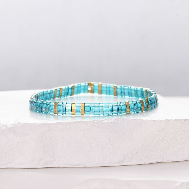 Marine - Bracelet de perles