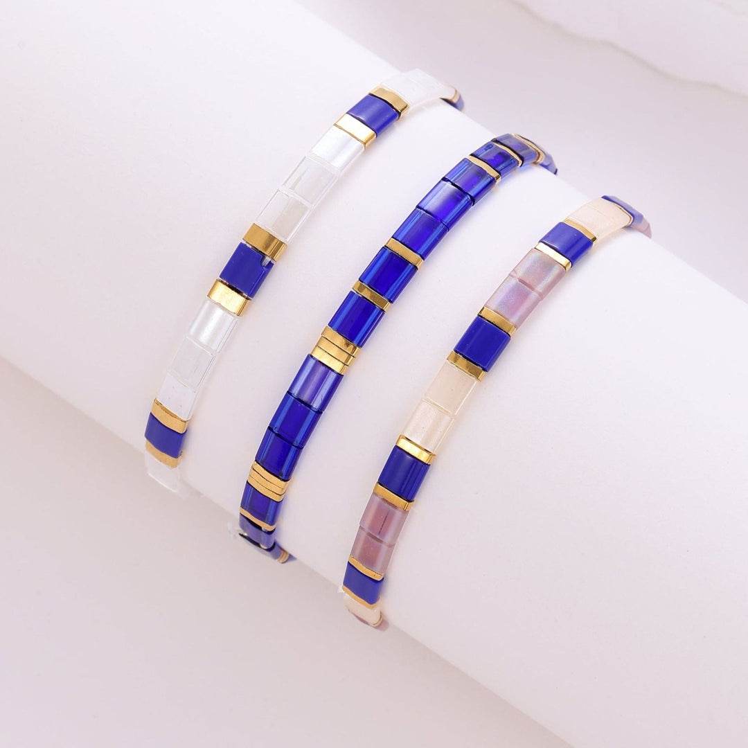 Parure Ava - Bracelets de perles