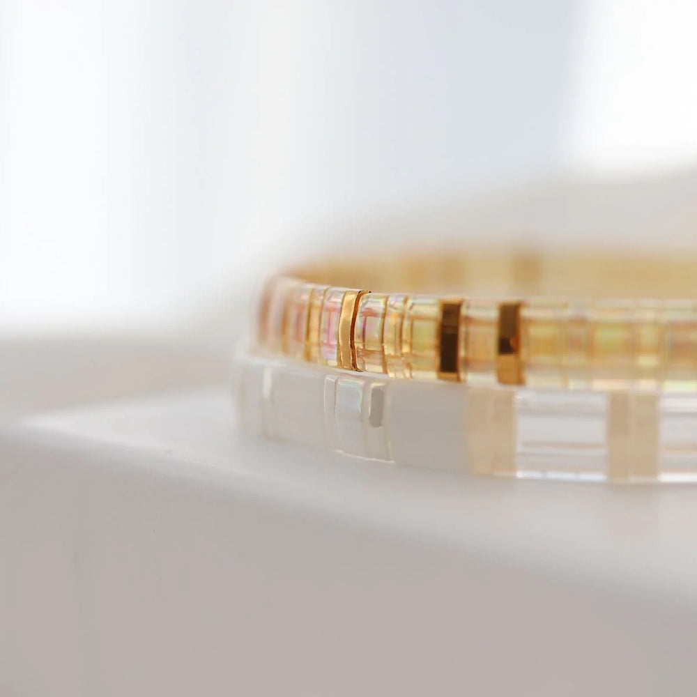 Ensemble Gøld - Bracelets de perles