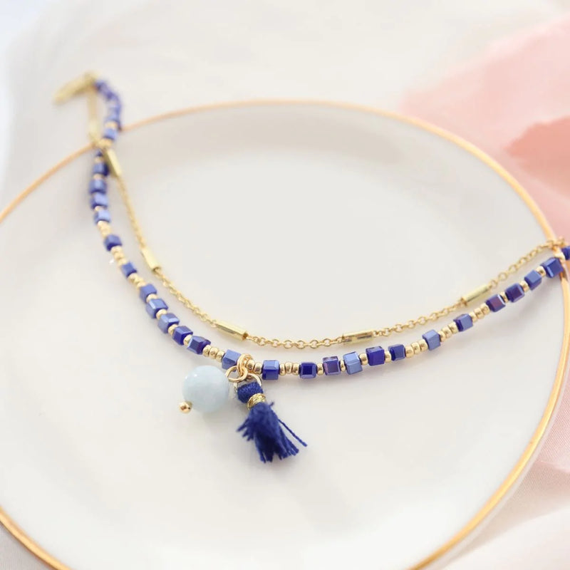 Parure Fidji - Bracelets de perles